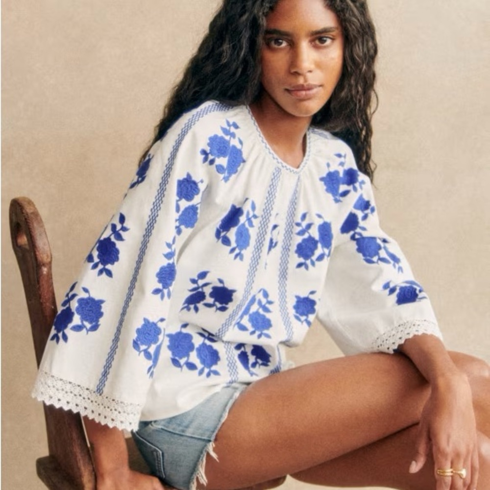 Sezane RINA BLOUSE - Picture 2 of 7